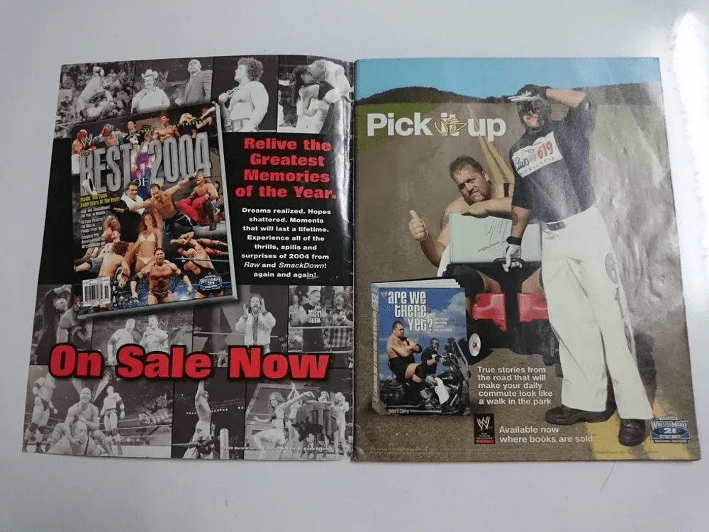 Wrestle Mania The Ultimate Photo Collection, Volume 1 ภาษาอังกฤษ+ภาพสีทั้งเล่ม มี 98 หน้า รูปที่ 2
