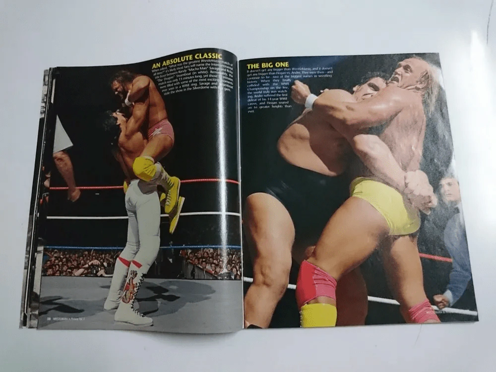Wrestle Mania The Ultimate Photo Collection, Volume 1 ภาษาอังกฤษ+ภาพสีทั้งเล่ม มี 98 หน้า รูปที่ 9