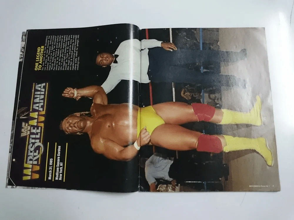 Wrestle Mania The Ultimate Photo Collection, Volume 1 ภาษาอังกฤษ+ภาพสีทั้งเล่ม มี 98 หน้า รูปที่ 5