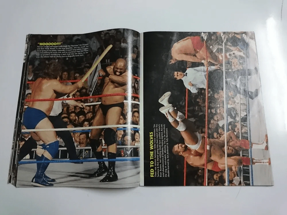 Wrestle Mania The Ultimate Photo Collection, Volume 1 ภาษาอังกฤษ+ภาพสีทั้งเล่ม มี 98 หน้า รูปที่ 11