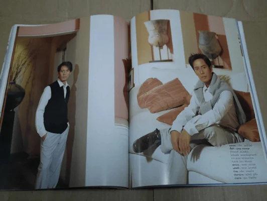 แพรว ปีที่ 23 ฉบับที่ 513 พ.ศ.2544 เบิร์ด ธงไชย รูปที่ 17