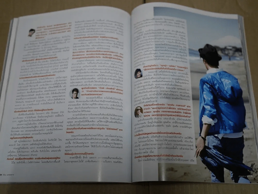 แพรว ปีที่ 33 ฉบับที่ 785 พ.ศ.2555 เบิร์ด ธงไชย รูปที่ 6