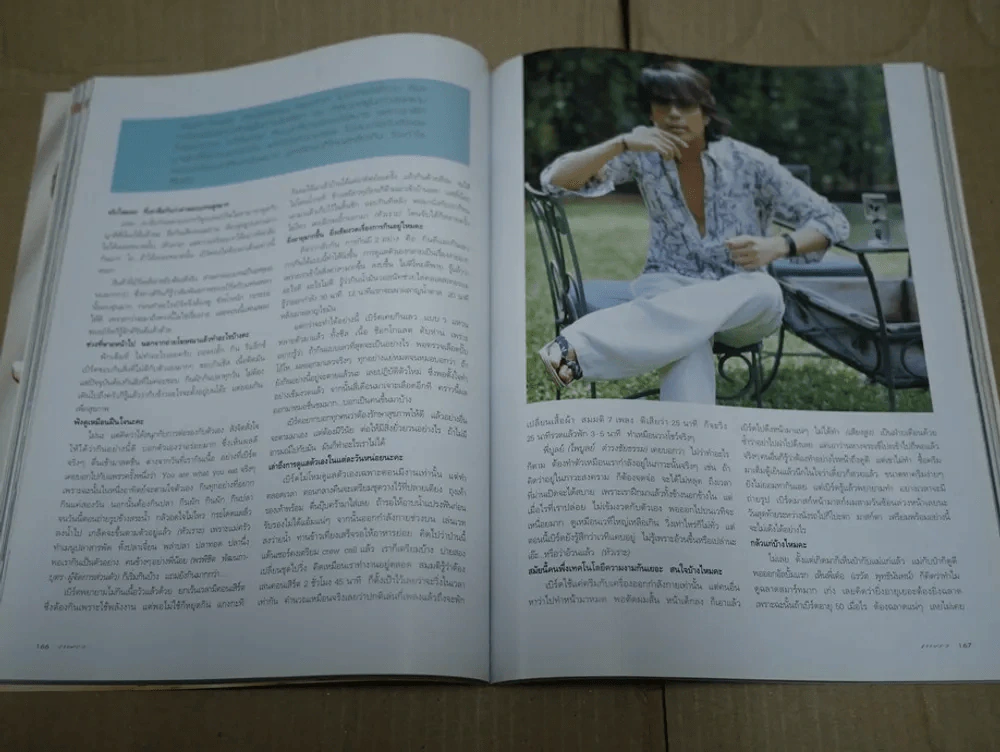แพรว ปีที่ 27 ฉบับที่ 648 พ.ศ.2549 เบิร์ด ธงไชย รูปที่ 3