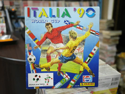 ITALIA'90 World Cup สมุดภาพสะสมสติกเกอร์ฟุตบอลโลก 1990 รูปที่ 1