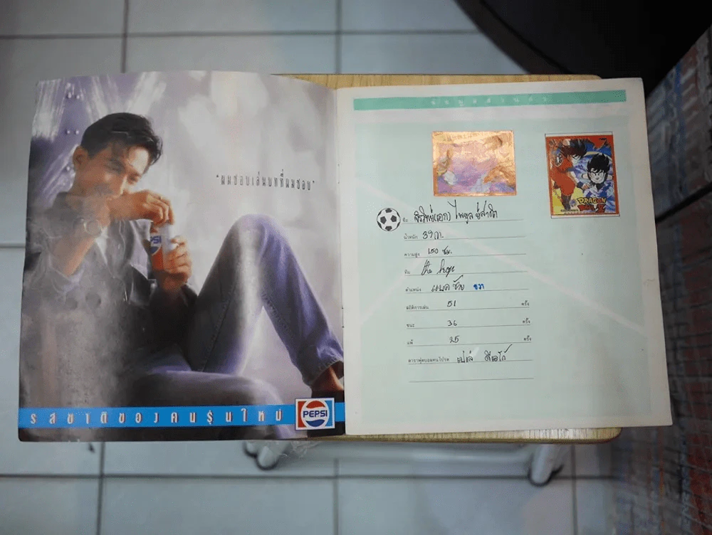 ITALIA'90 World Cup สมุดภาพสะสมสติกเกอร์ฟุตบอลโลก 1990 รูปที่ 2