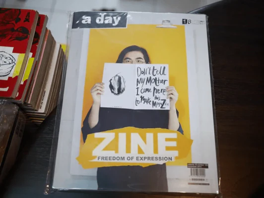 a day 183 Zine Freedom of Expression รูปที่ 1