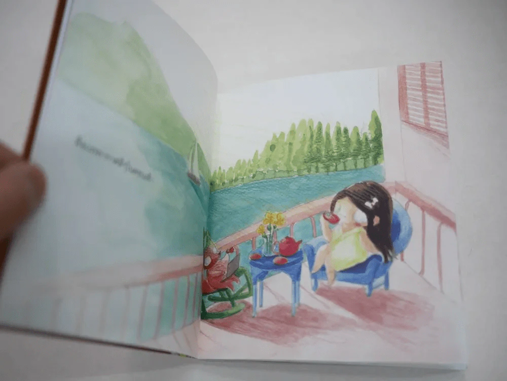 แดด หนังสือนิยายภาพ 5 เรื่องสั้น รูปที่ 4
