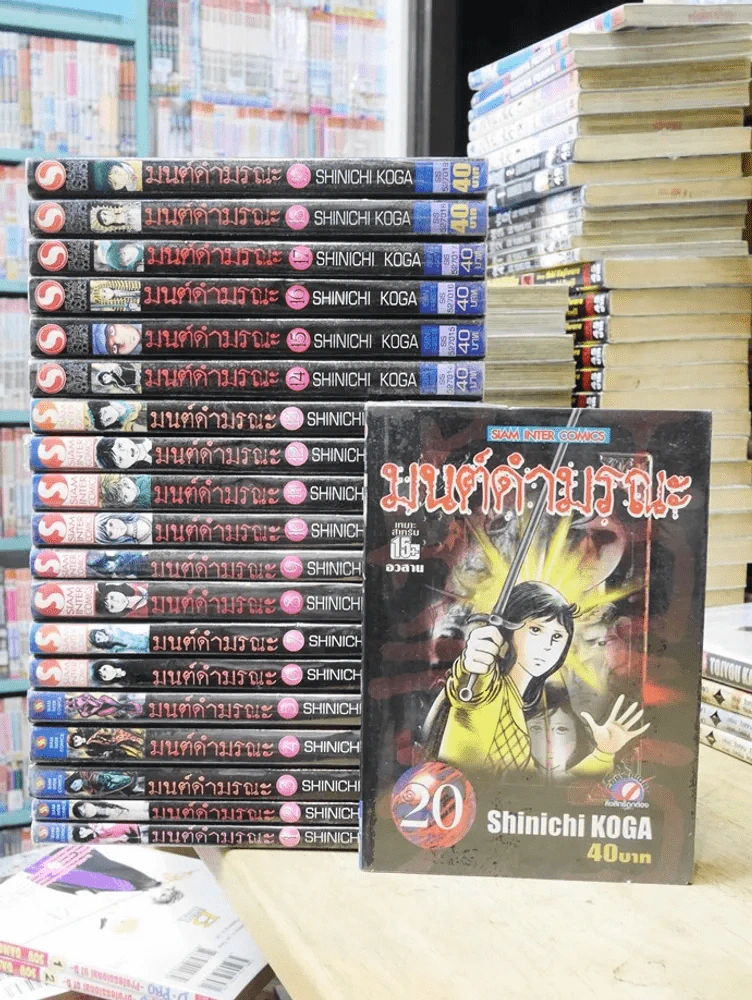 มนต์ดำมรณะ 20 เล่มจบ (เล่ม 6 ไม่สวยตามรูป) รูปที่ 1