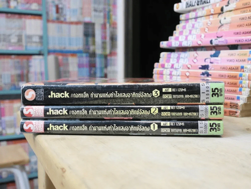 hack ดอทแฮ็ค ตำนานแห่งกำไลแสงอาทิตย์อัสดง 3 เล่มจบ รูปที่ 2