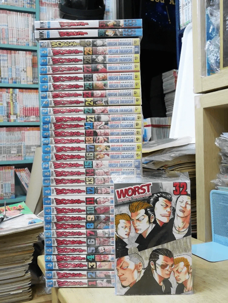 Worst เวอร์ส เล่ม 1-32 + ภาคพิเศษ เล่มเดียวจบ รูปที่ 1