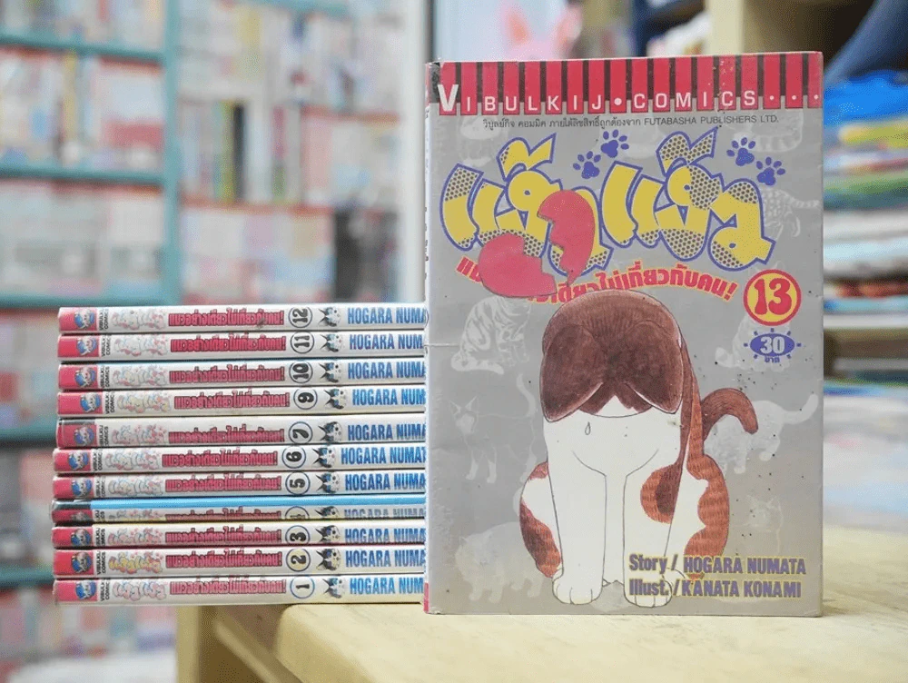 แง้วแง้ว แมวอย่างเดียวไม่เกี่ยวกับคน 13 เล่มจบ (ขาดเล่ม 8) รูปที่ 1