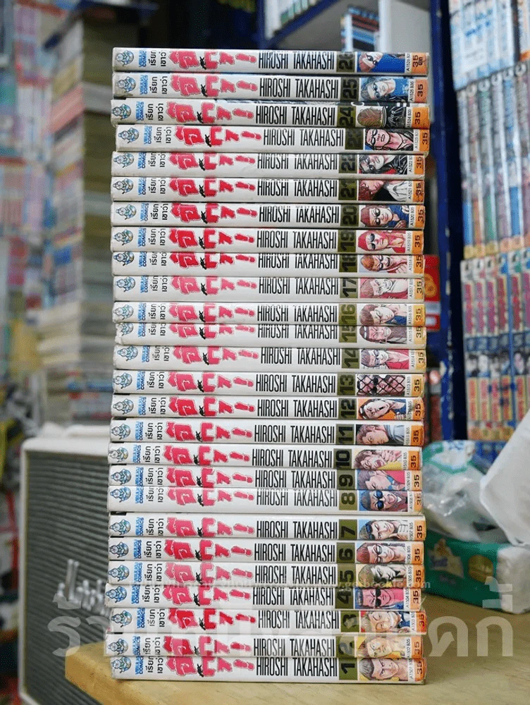 เรียกเขาว่าอีกา 26 เล่มจบ (สภาพไม่ดี พิจารณาจากภาพก่อนซื้อนะคะ) รูปที่ 2