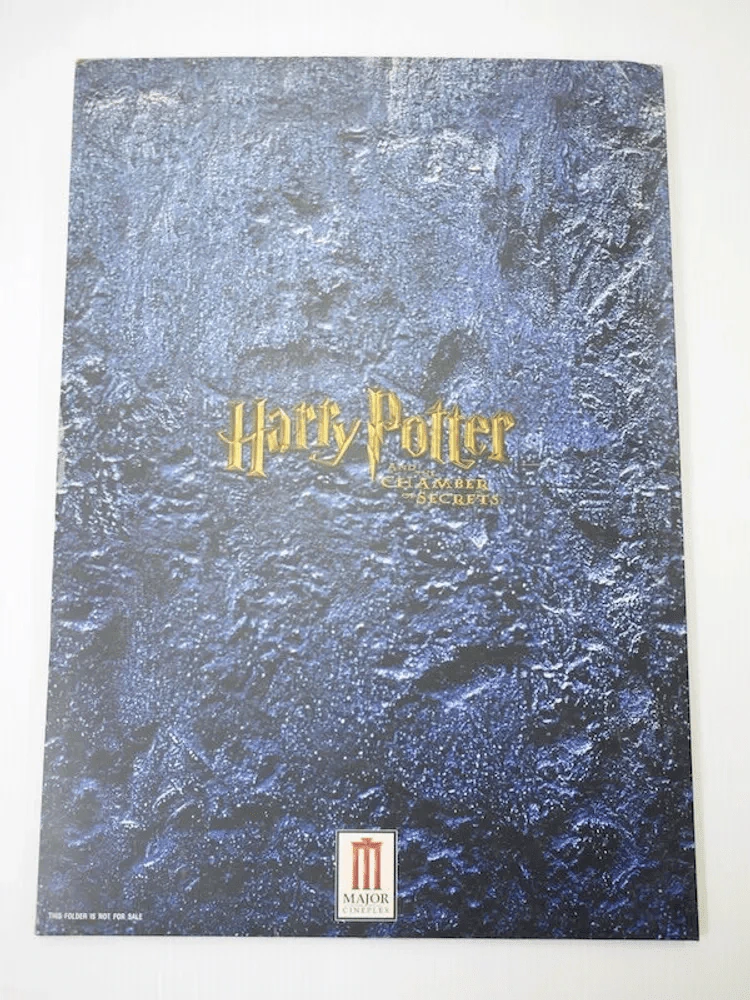 Harry Potter And Chamber of Secrets แฟ้มกระดาษ+หนังสือ+โปสเตอร์แฮร์รี่ รูปที่ 6
