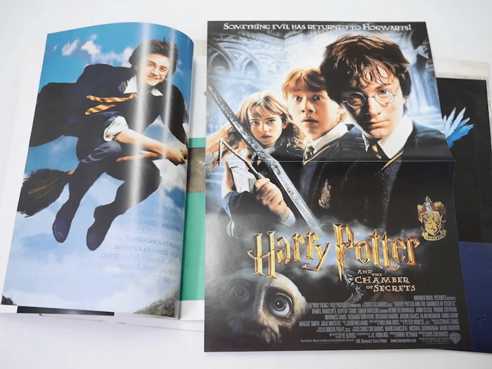 Harry Potter And Chamber of Secrets แฟ้มกระดาษ+หนังสือ+โปสเตอร์แฮร์รี่ รูปที่ 5