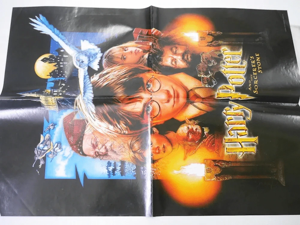 Harry Potter And Chamber of Secrets แฟ้มกระดาษ+หนังสือ+โปสเตอร์แฮร์รี่ รูปที่ 4