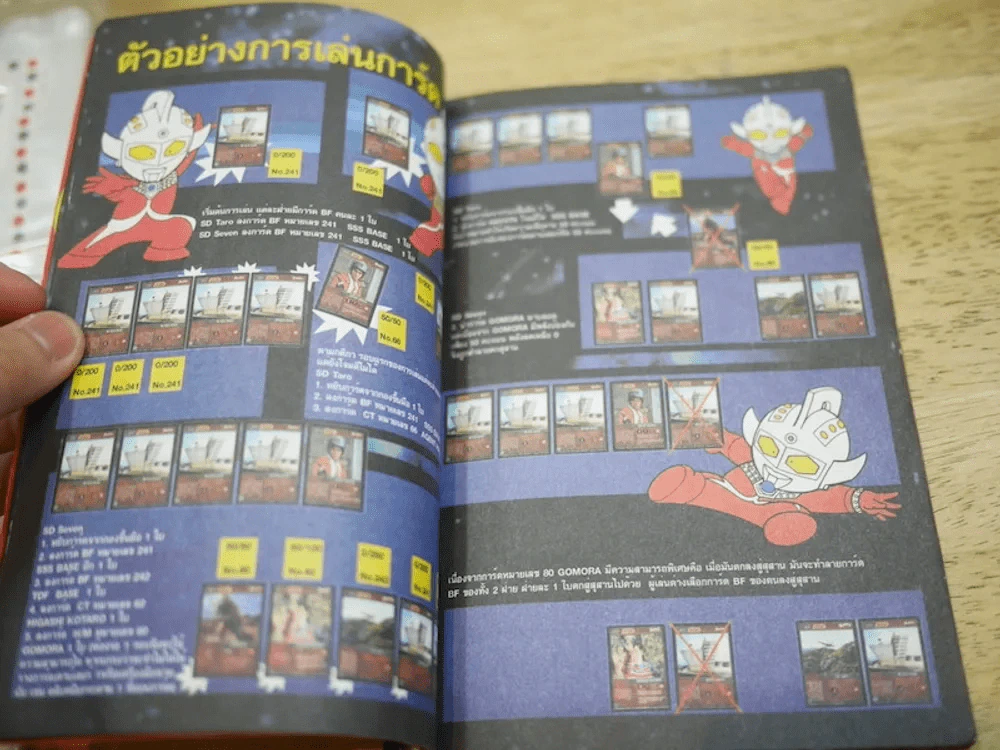 คู่มือเล่นการ์ดอุตร้าแมน ฉบับสมบูรณ์ Ultra Heroes Adventure Card รูปที่ 5
