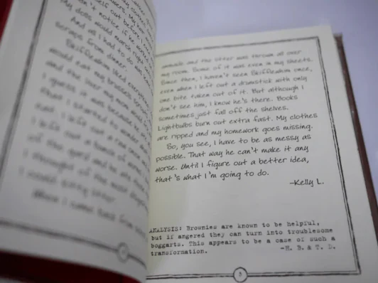 The Spiderwick Chronicles Notebook For Fantastical Observations (ภาษาอังกฤษ) รูปที่ 4