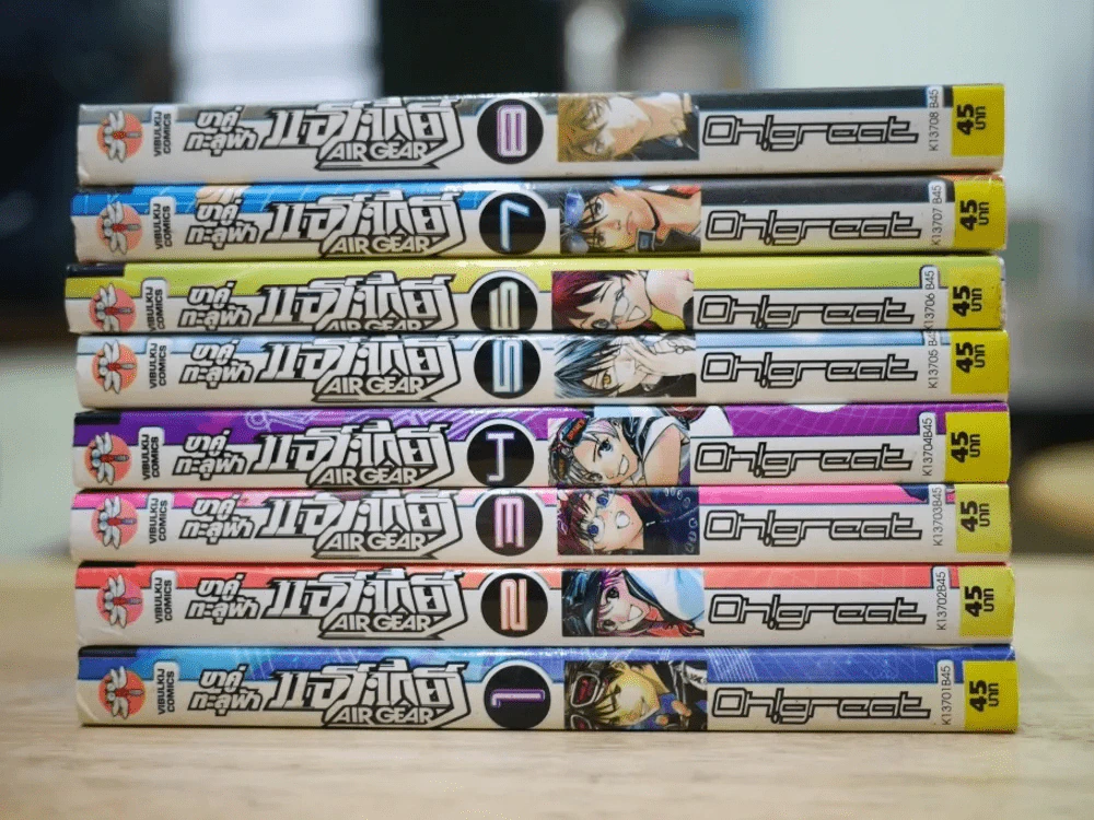 Air Gear แอร์เกียร์ ขาคู่ทะลุฟ้า เล่ม 1-8 รูปที่ 2