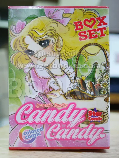 Candy Candy ปกแข็ง 6 เล่มจบ BOXSET (พิมพ์สี่สีทั้งเล่ม) มือหนึ่ง รูปที่ 5