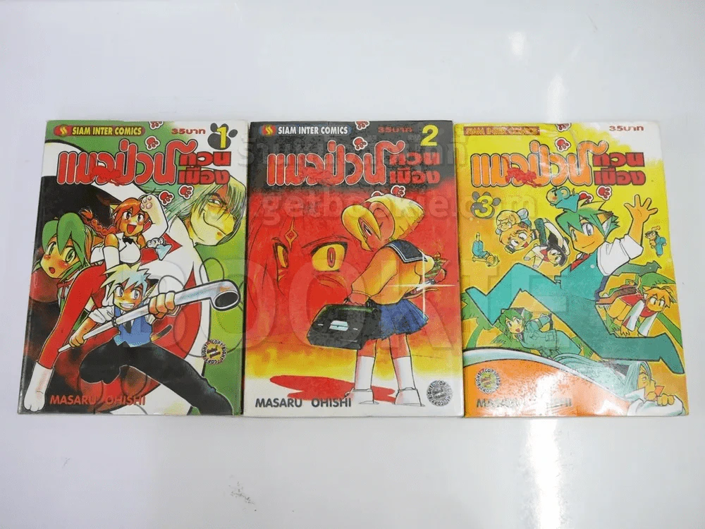 แมวป่วนกวนเมือง 3 เล่มจบ รูปที่ 1