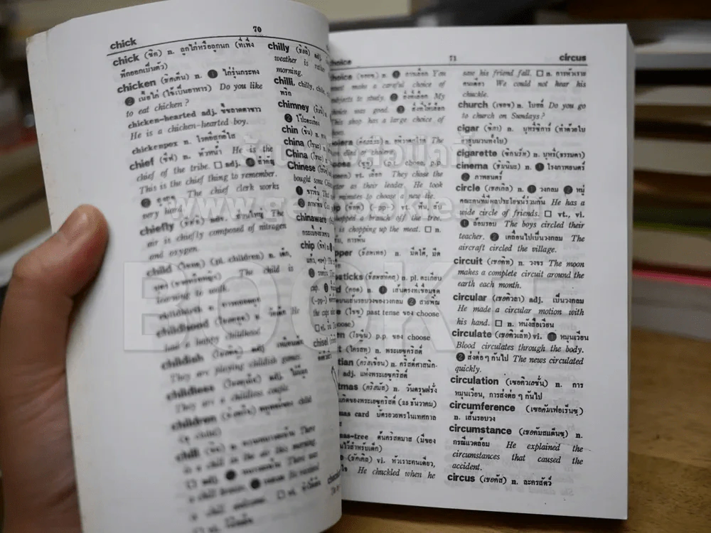 Master's English-Thai Dictionary อนุสรณ์พระราชทานเพลิงศพ นายจรัส ปาณินท์ รูปที่ 2