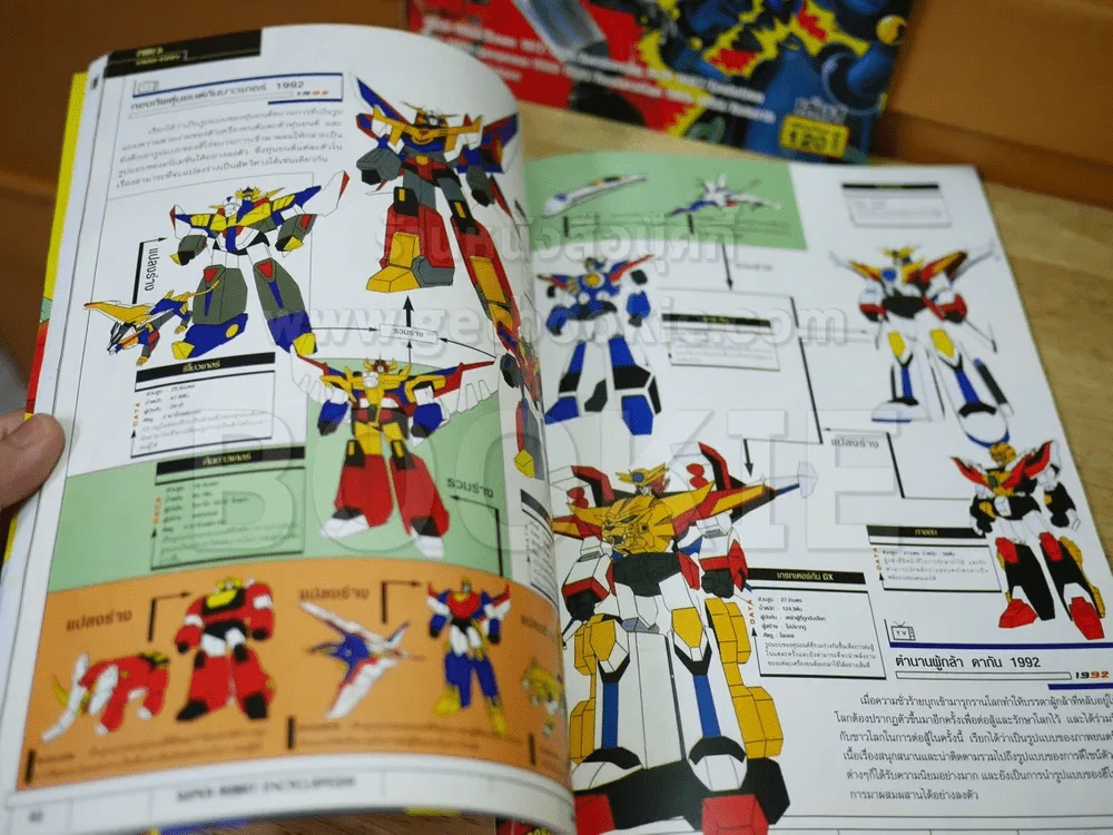 Super Robot Encyclopedia เล่ม 1-2 รูปที่ 2