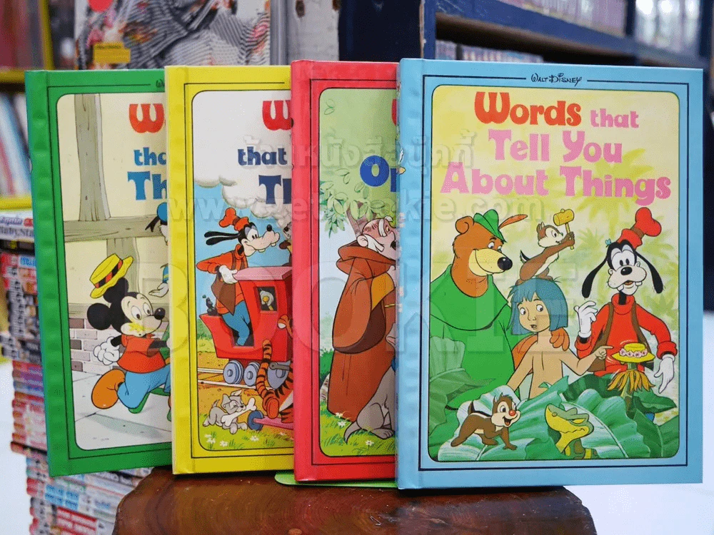 Words that Tell 4 เล่ม ฝึกภาษา คำศัพท์ภาษาอังกฤษ สำหรับเด็ก รูปที่ 1