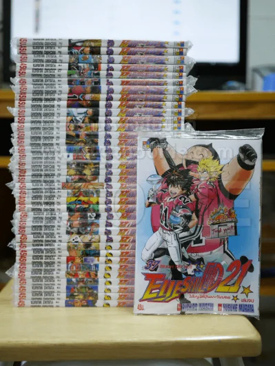 Eyeshield 21 ไอ้หนูไต้ฝุ่นมะกันบอล 37 เล่มจบ (มือสอง11เล่ม นอกนั้นมือหนึ่ง) รูปที่ 1