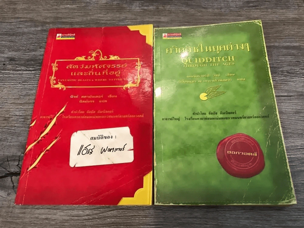 สัตว์มหัศจรรย์และถิ่นที่อยู่ + ควิดดิชในยุคต่างๆ Harry Potter รูปที่ 1