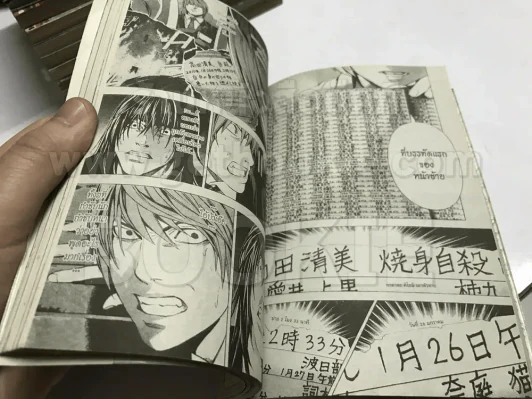 DeathNote 12 เล่มจบ (รหัสสินค้า 29298) เล่ม 12 สภาพบวมน้ำ รูปที่ 9