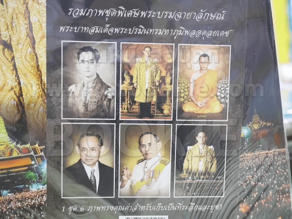 รวมภาพชุดพิเศษพระบรมฉายาลักษณ์ ในหลวงร.9 รวม 6 แผ่น รูปที่ 3