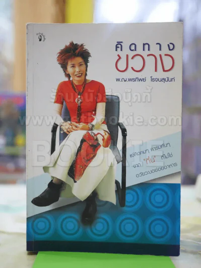 คิดทางขวาง โดย พ.ญ. พรทิพย์ โรจนสุนันท์ รูปที่ 1