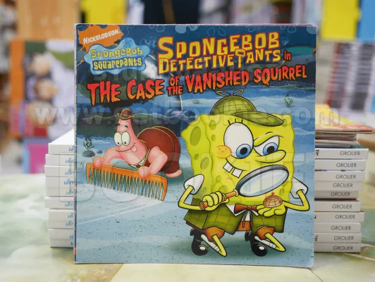 SPONGEBOB BETECTIVE TANTS inTHE CASE OF THE VANISHED SQUIRREL รูปที่ 1