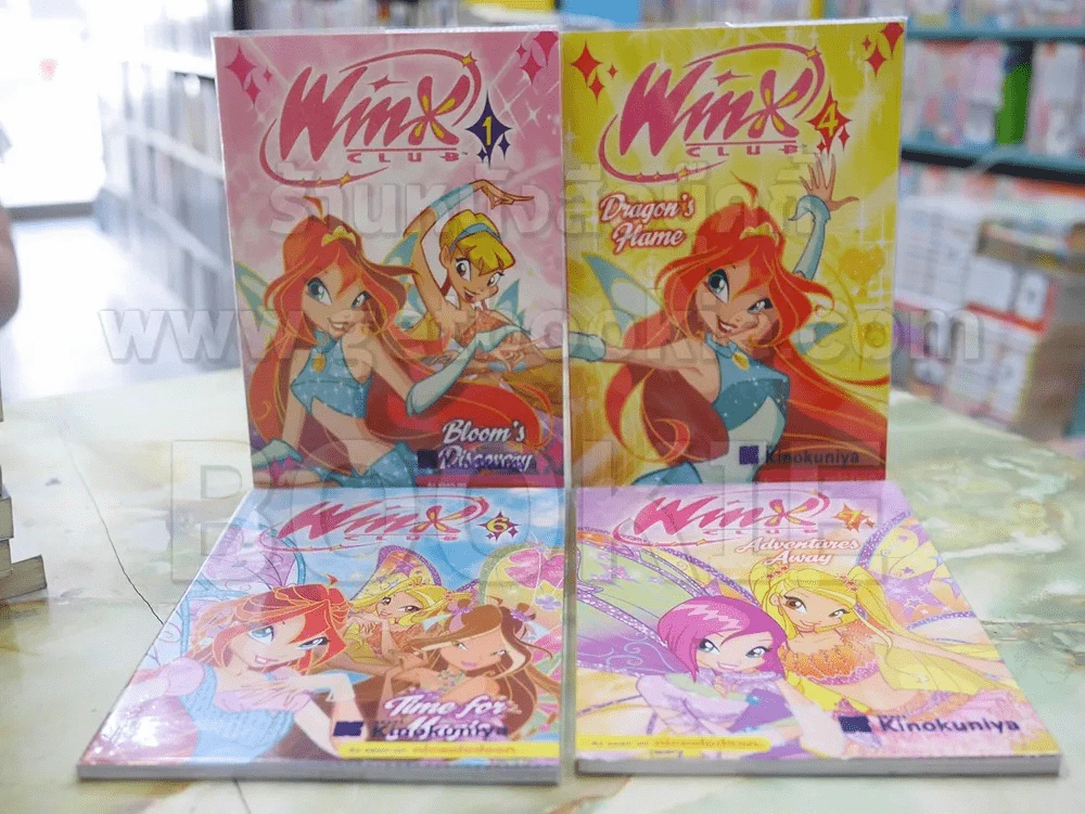 Wink Club มีเล่ม 1-4-6-7 ฉบับภาษาอังกฤษ รูปที่ 1