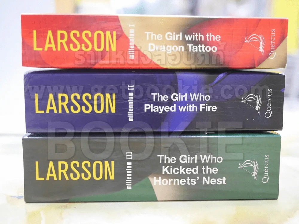 LARSSON millennium 1-2-3[The Girl with the Dragon Tatto ] [The Girl Who Played with Fire ] [ The Gir รูปที่ 2