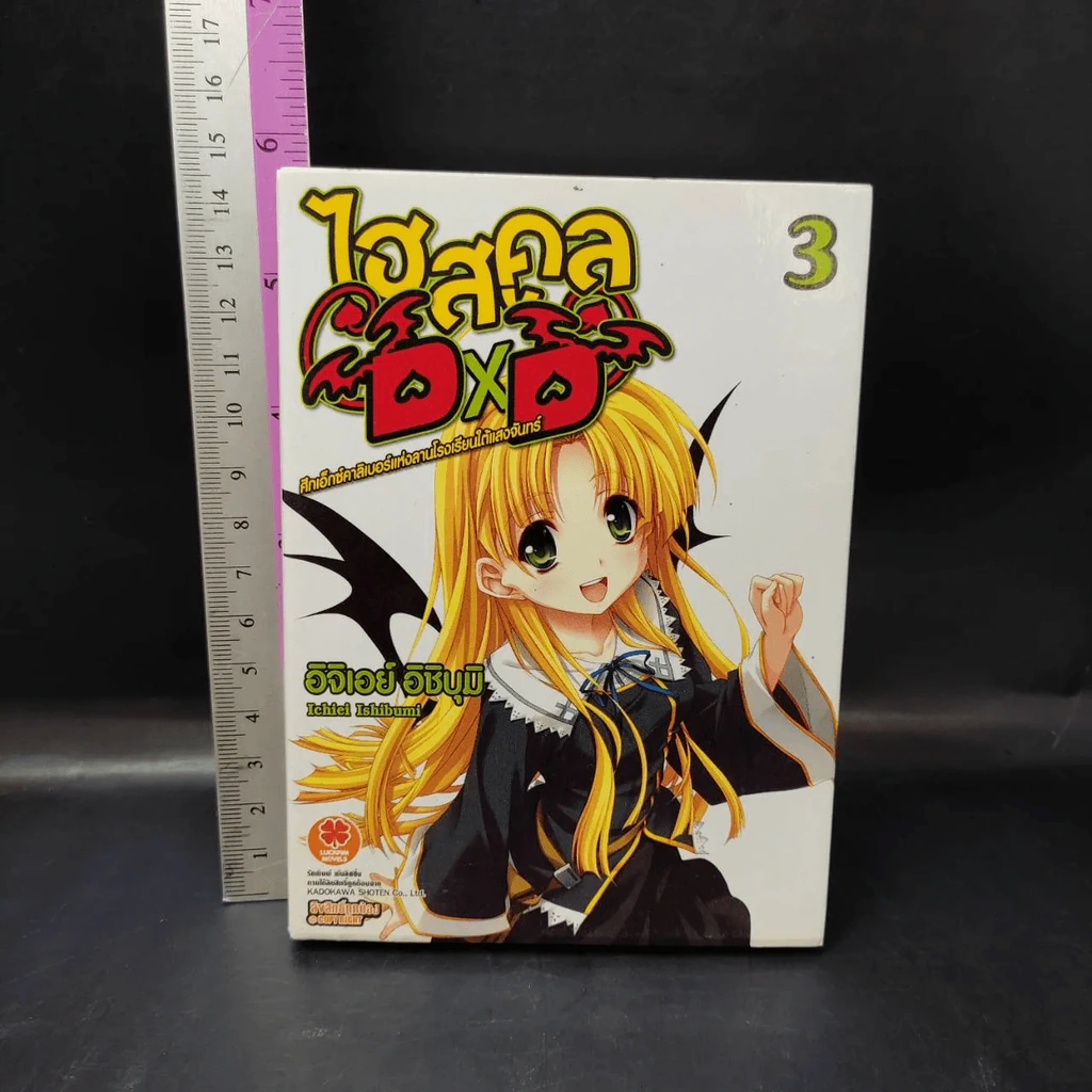 HIGHSCHOOL DXD ศึกเอ็กซ์คาลิเบอร์แห่งลานโรงเรียนใต้แสงจันทร์ เล่ม 3 รูปที่ 3