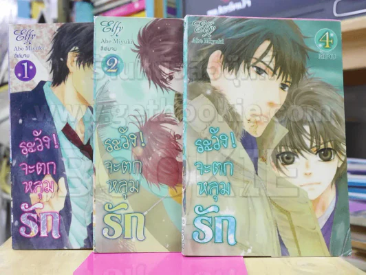 ระวังจะตกหลุมรัก 4 เล่มจบ (ขาดเล่ม 3) รูปที่ 1