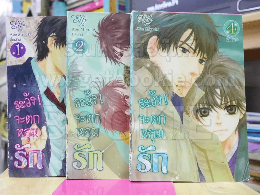 ระวังจะตกหลุมรัก 4 เล่มจบ (ขาดเล่ม 3) รูปที่ 1