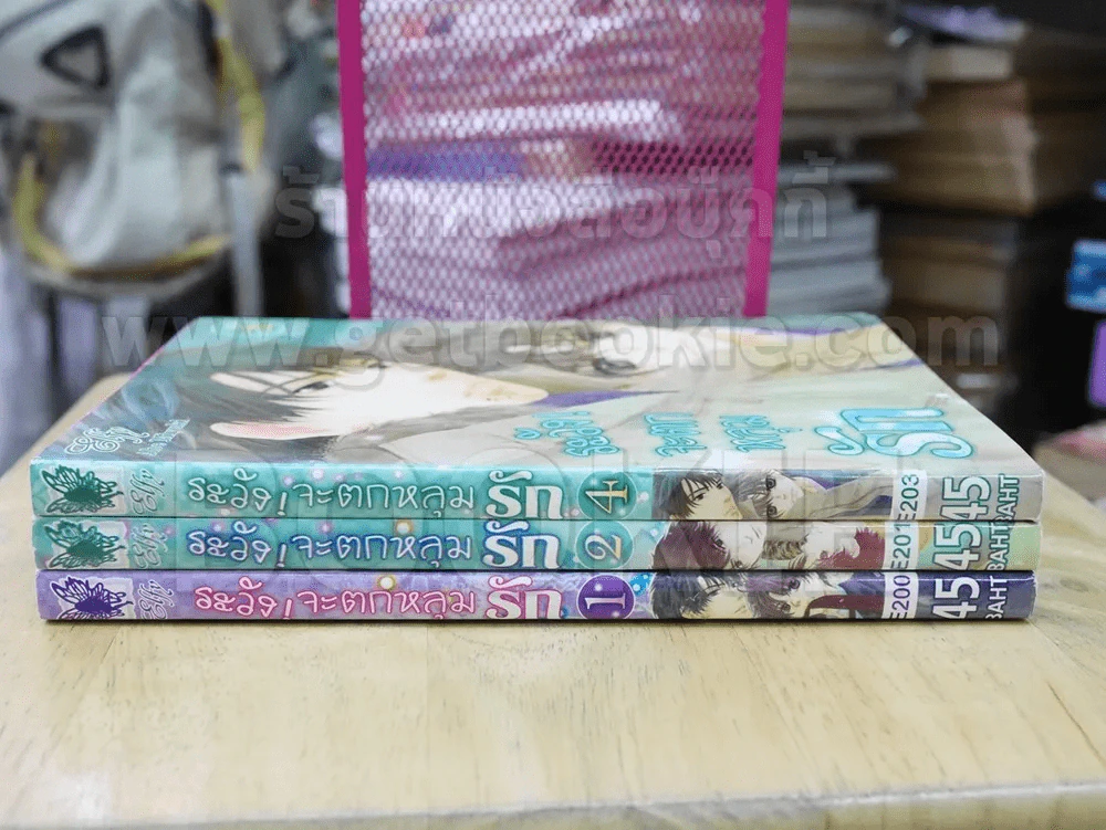 ระวังจะตกหลุมรัก 4 เล่มจบ (ขาดเล่ม 3) รูปที่ 2
