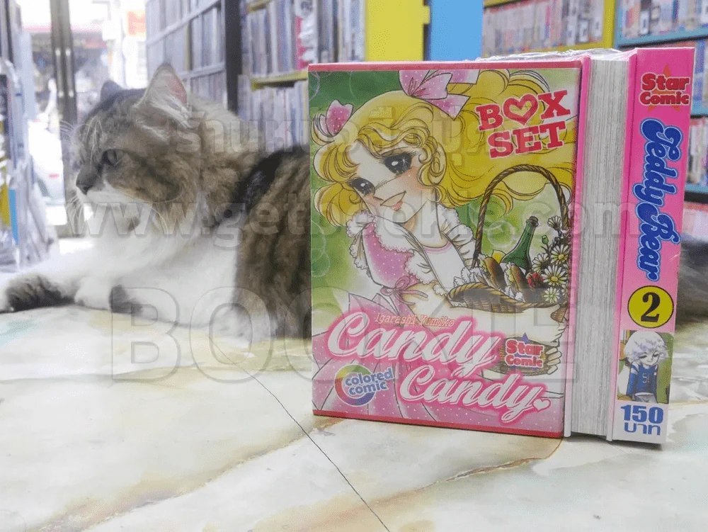 Candy Candy 6 เล่มจบ + Teddy Bear เล่ม 1-2 (ปกแข็ง มือหนึ่ง สี่สีทั้งเล่ม +Teddy Bear ขาว-ดำ) รูปที่ 1