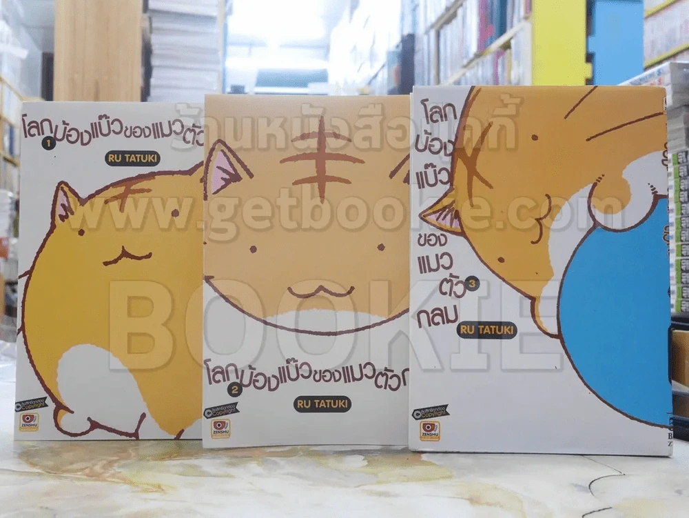 โลกบ้องแบ๊วของแมวตัวกลม เล่ม 1-3 รูปที่ 1