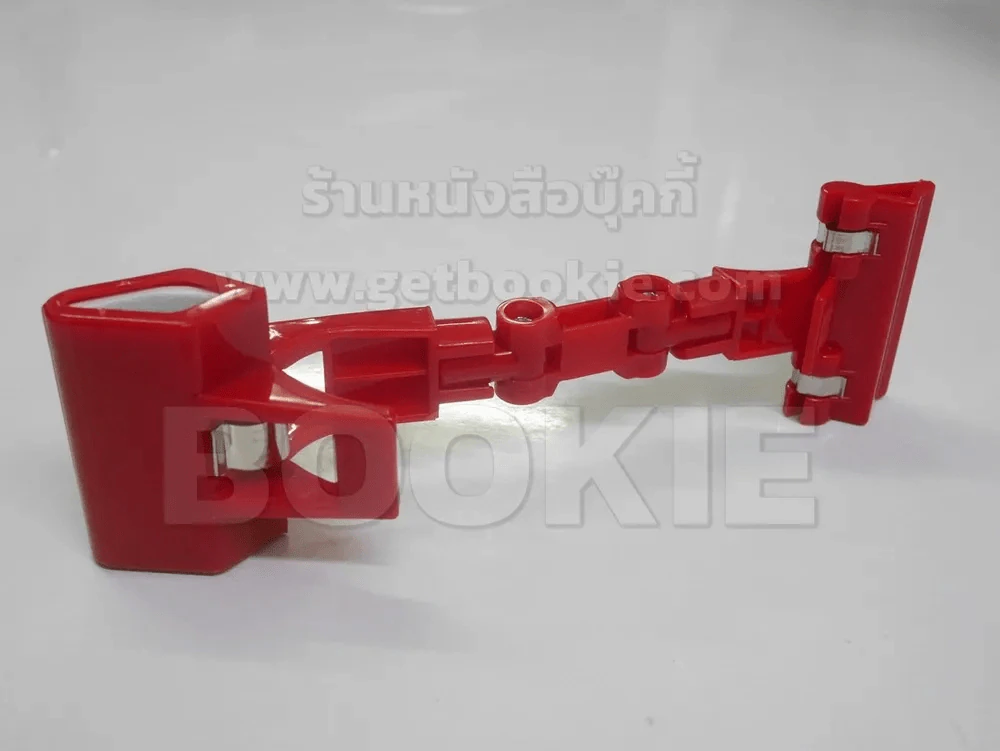 คลิปหนีบป้ายราคา งอและหมุนได้ สีแดง รูปที่ 6
