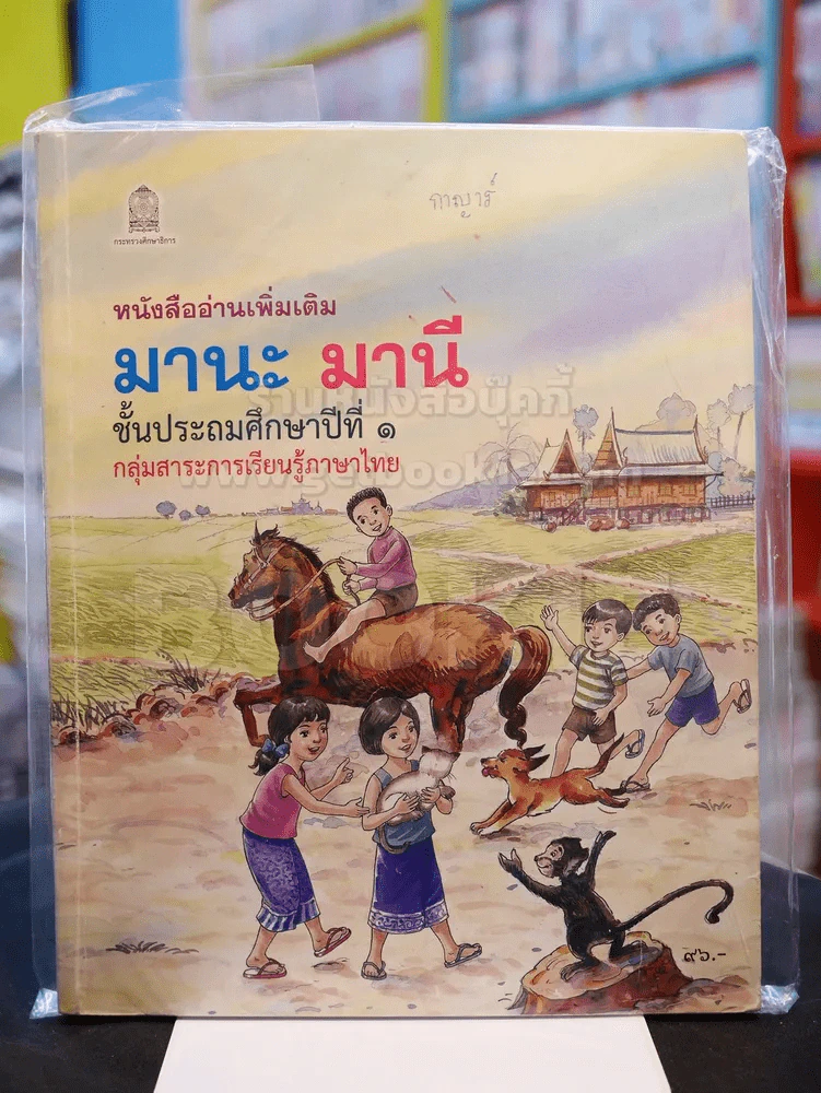 หนังสืออ่านเพิ่มเติม มานะ มานี ชั้นประถมศึกษาปีที่ ๑ กลุ่มสาระการเรียนรู้ภาษาไทย รูปที่ 1