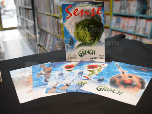 นิตยสารสำหรับคนรักหนัง และนักสะสมแฮนด์บิลล์ Vol.30  + แฮนด์บิลล์ 5 แผ่น The Grinch รูปที่ 1