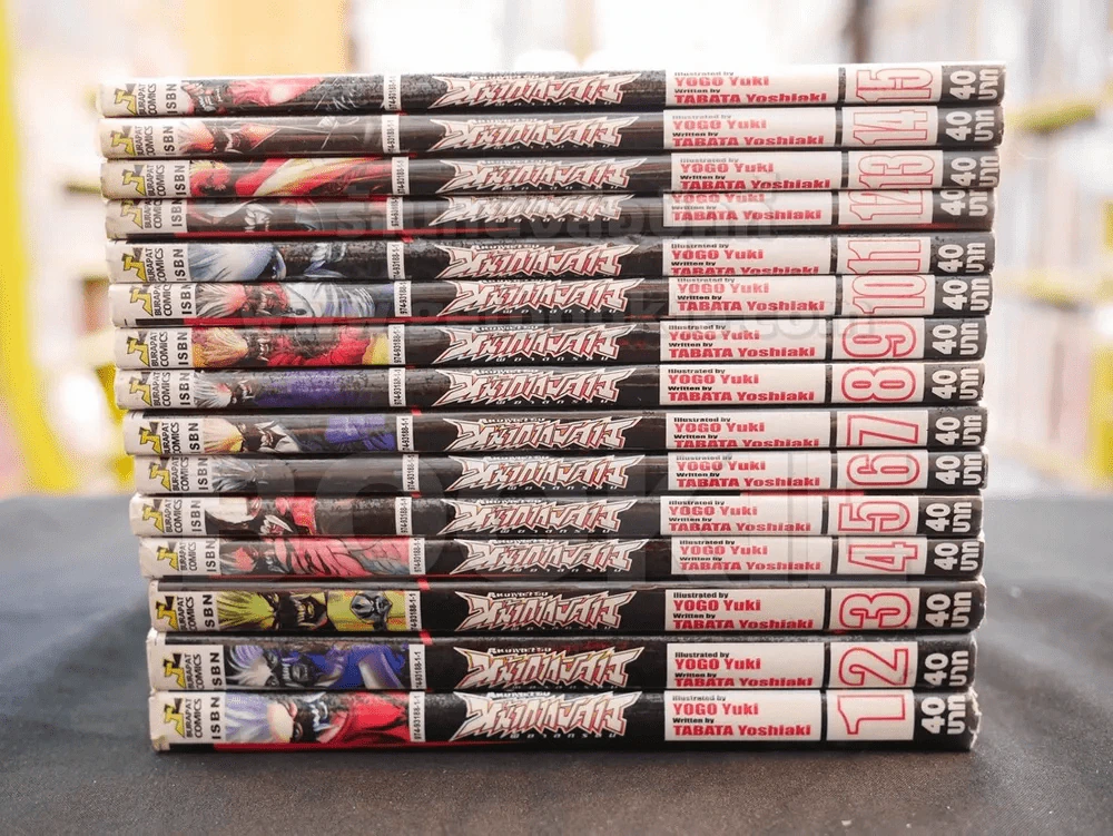หน้ากากปีศาจพิฆาตทรชน เล่ม 1-15 รูปที่ 2