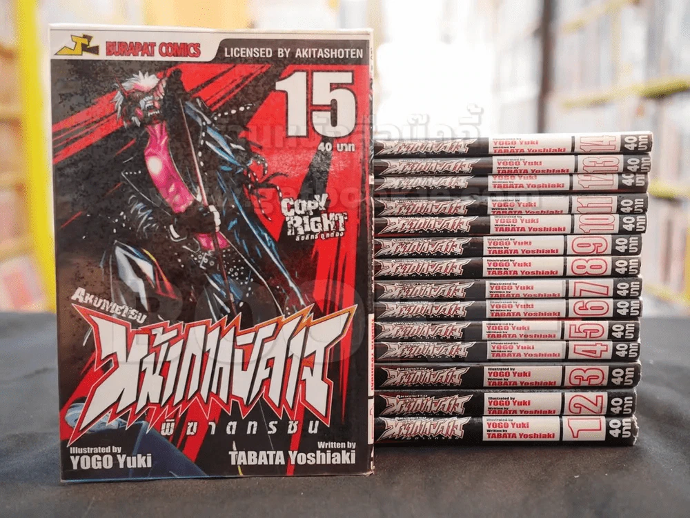 หน้ากากปีศาจพิฆาตทรชน เล่ม 1-15 รูปที่ 1