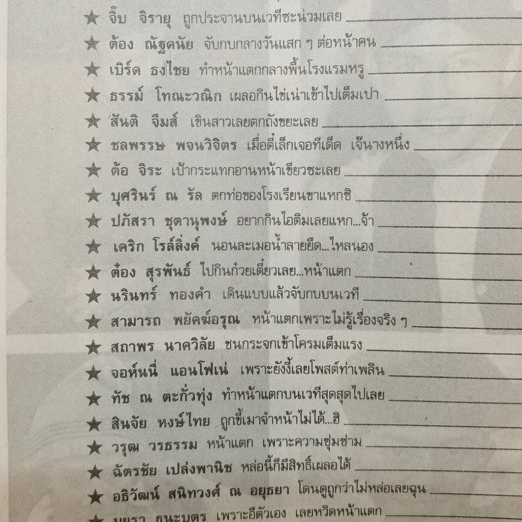 ดาราหน้าแตก Vol.2 รูปที่ 7
