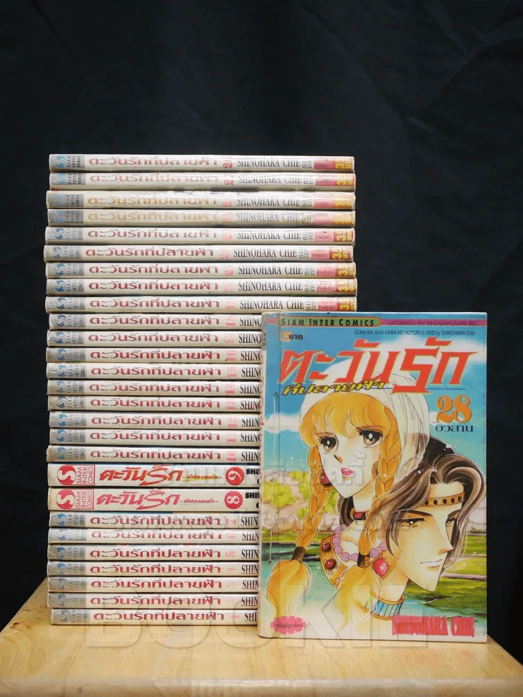 ตะวันรักที่ปลายฟ้า 28 เล่มจบ (สภาพร้านเช่า เล่ม 8/9 ปนพิมพ์) รูปที่ 1