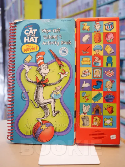 Dr.Seuss' THE CAT IN THE HAT The Movie! Wipe - Off Talking Activity Book รูปที่ 1