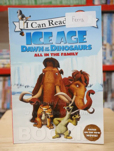 I Can Read! ICE AGE DAWN OF THE DINOSAURS ALL IN THE FAMILY รูปที่ 1